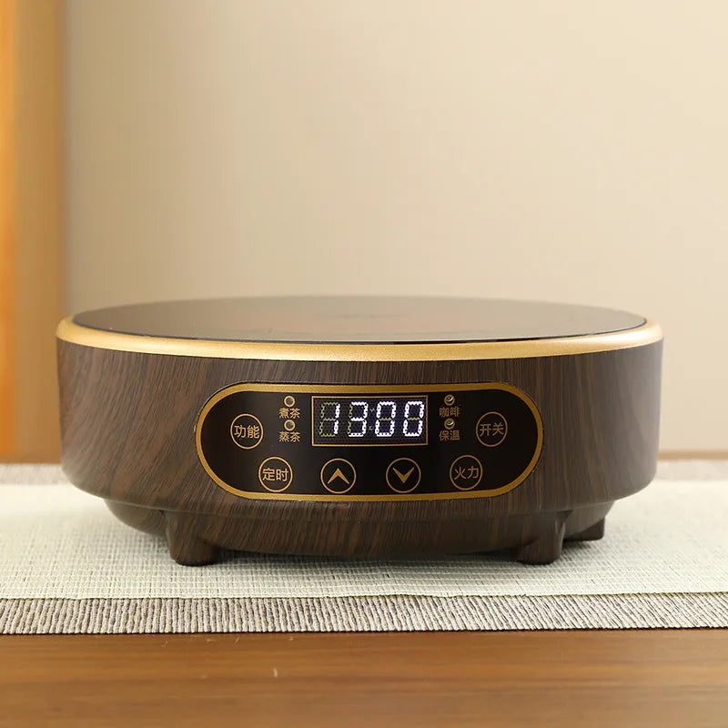 1300W Electric Ceramic Stove Tea Stove Electric Hot Plate Heater Stove 7 Gear Heating Furnace Mini Tea Maker Water Boiler 220V