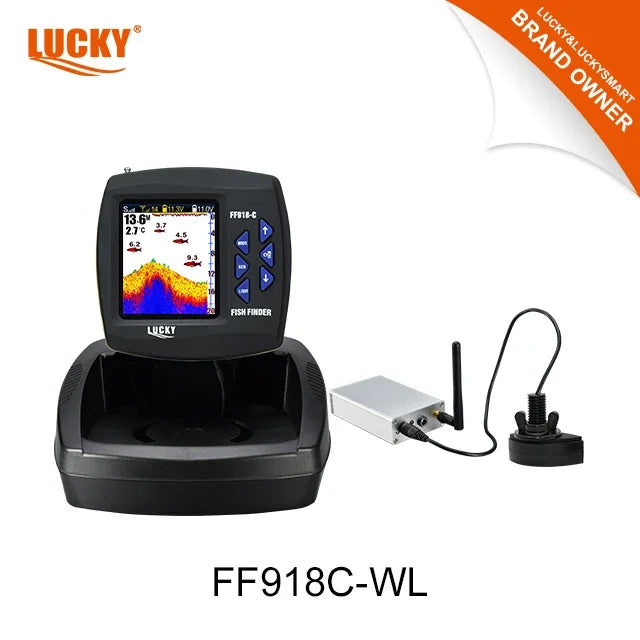 LUCKY FF918C-WL smart fishfinder depth finders fish detector device