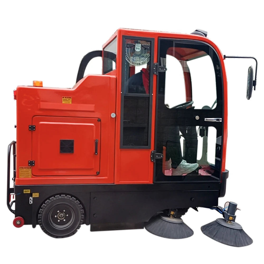 Vacuum mechanical road sweeping machine electric dust sweeper china street sweeper