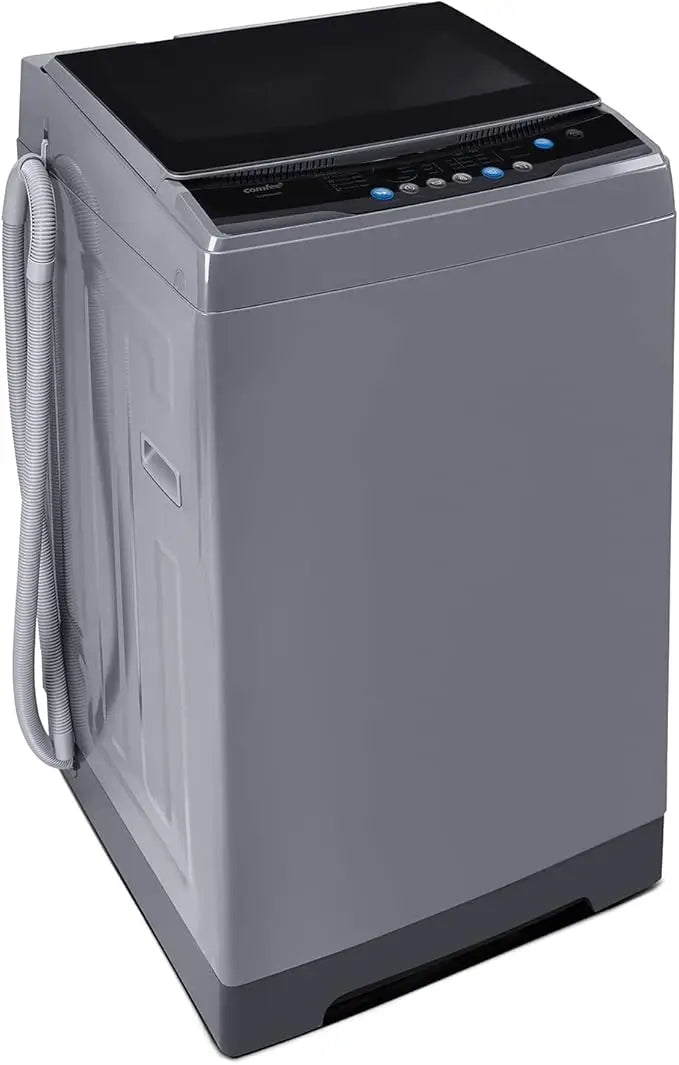 COMFEE’ 1.6 Cu.ft Portable Washing Machine, 11lbs Capacity Fully Automatic Compact Washer with Wheels, 6 Wash Programs