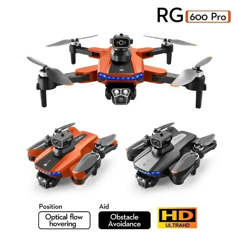 2024 RG600 Pro GPS Drone 8K Professional HD Dual Camera 5G Wifi Photography Brushless Foldable Quadcopter RC Distance Dron Toy