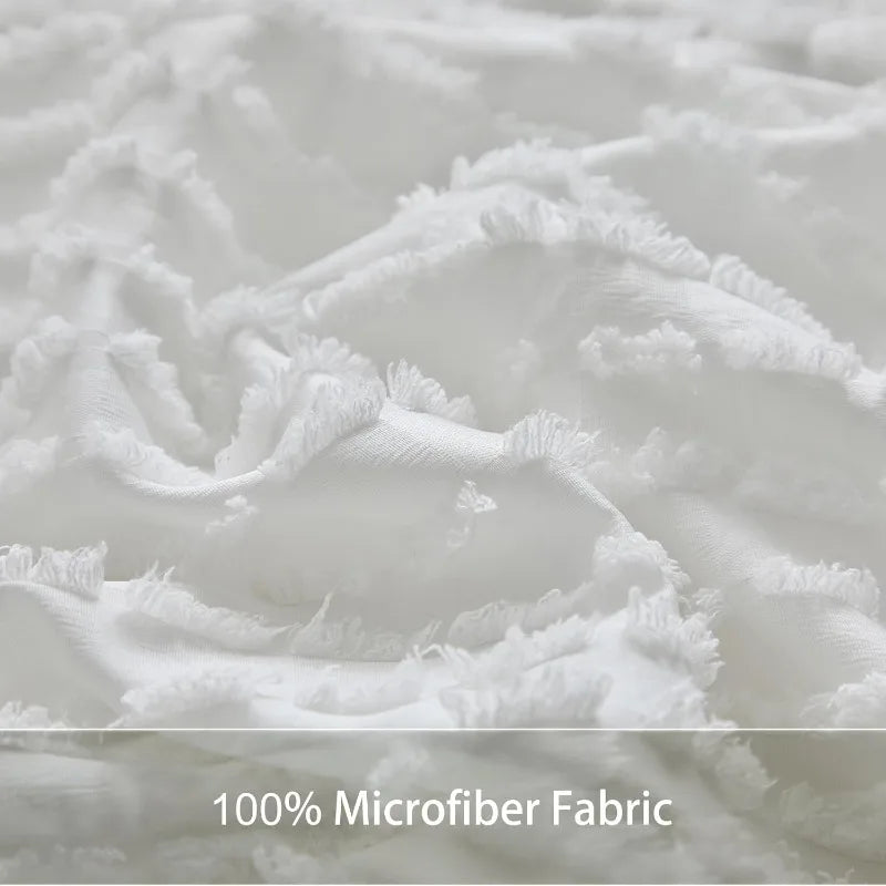 Duvet Set One Double Size, Superfiber Bedding Set, 2-piece Set, Super Soft and Breathable, Zipper Seal