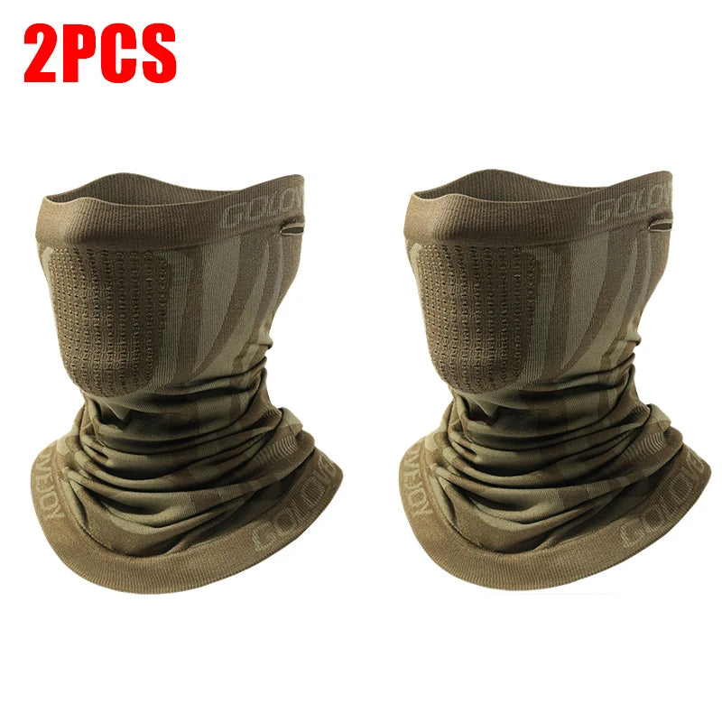 Motorcycle Mask Winter Half Face Mask Windproof Cycling Snowboard Ski Hiking Masks Sport Scarf Neck Gaiter Warm Bicycle Mask