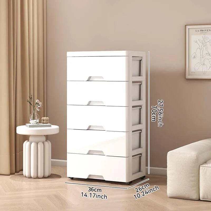 A storage cabinet with 3/4/5/6 drawers is suitable for use in homes, offices, bedrooms, living rooms, kitchens, bathrooms, etc.