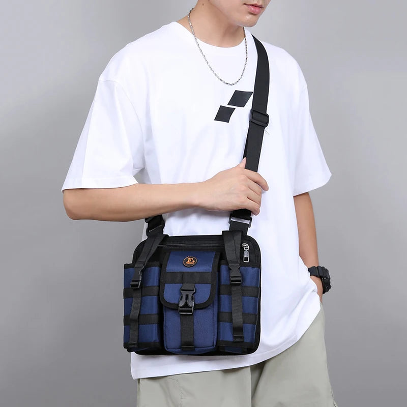 Functionality Tactical Chest Rig Bag Men Outdoors Movement Chest Bags Vest Hip-hop Shoulder Crossbody Bag Unisex New Waist pack