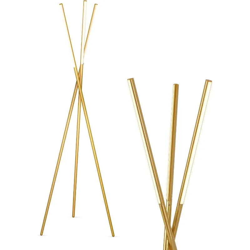 Stix Floor Lamp, Tall Tree Lamp for Offices, LED Tripod Lamp for Living Rooms, Great Living Room Décor, Dimmable Standing Lamp