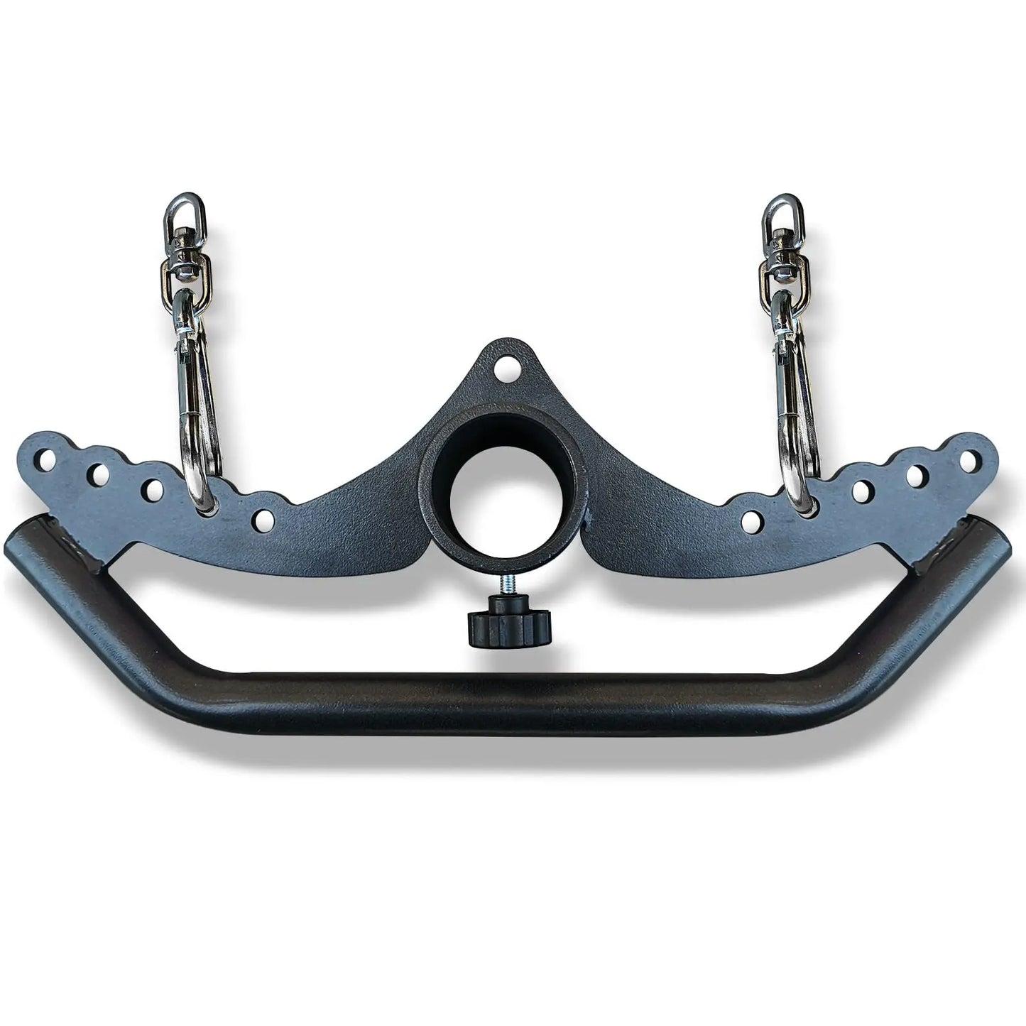 Adjustable Fitness Lat Pull Down Bar Gym Pulley Cable Machine Attachments Home Biceps Triceps Back Blaster Rowing Workout Handle