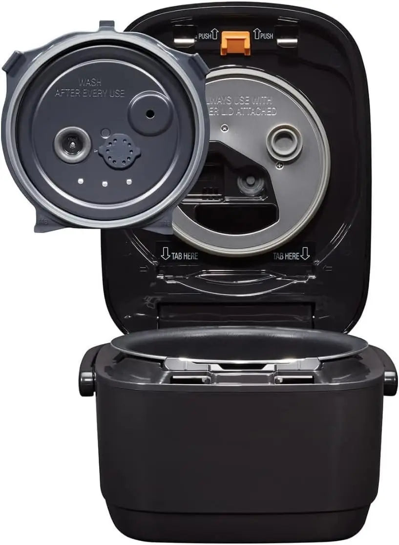 NW-JEC10BA Pressure Induction Heating (IH) Rice Cooker & Warmer, 5.5-Cup, Made in Japan