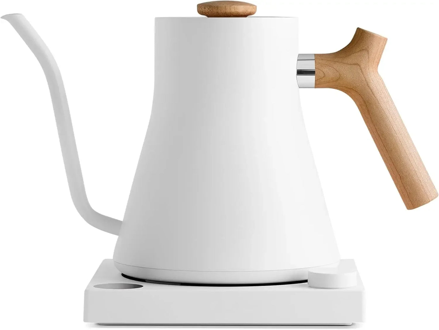 Fellow Stagg EKG Electric Gooseneck Kettle - Pour-Over Coffee and Tea Kettle - Stainless Steel Kettle Water Boiler