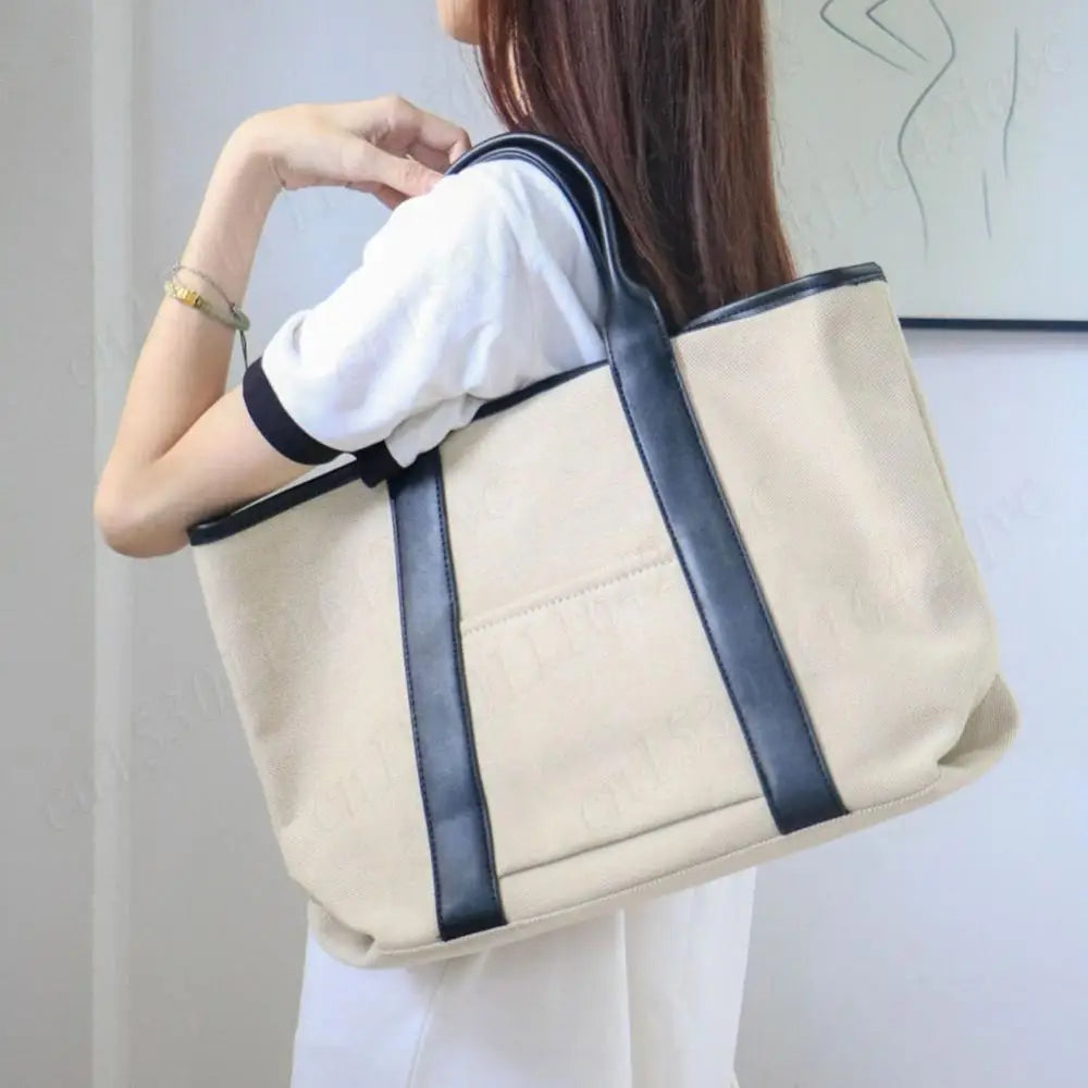 Women Canvas Tote Bag Large Crossbody Bags Shoulder Bag with Strap Shoulder Satchel Bags Womens Purse Casual Top Handle Bag