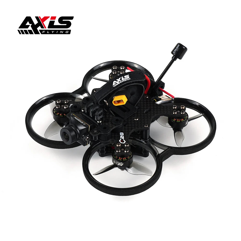 Axisflying Cineon C20 V2 2inch FPV Drone Cinewhoop /Cinematic with GPS Analog DJI O3 BNF - 4S