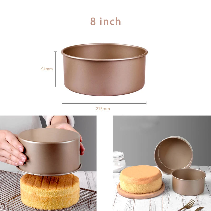 Puff Baking Pan Non-Stick Carbon Steel Cake Bread Buns Baking Ware Pan Mould Mold Tin Shape Tool Dishes for Bakeware