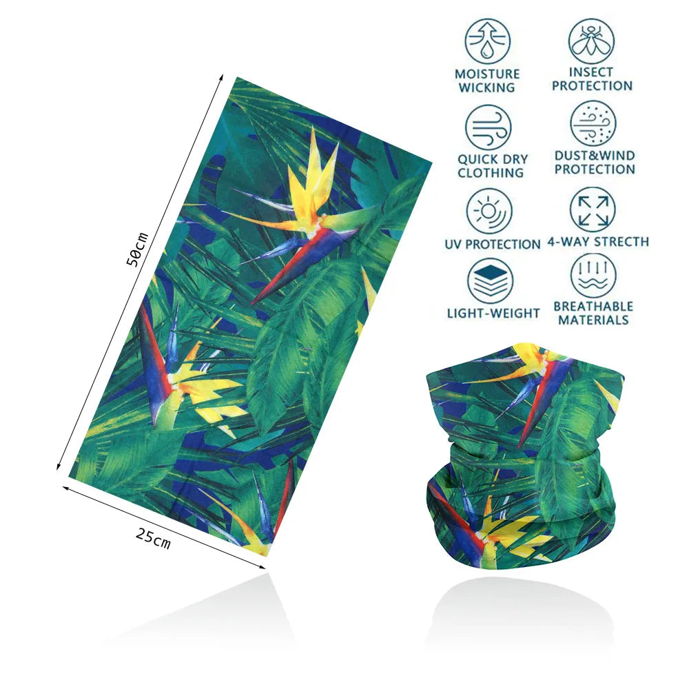 Camo Hunting Tactical Magic Bandana Camouflage Neck Gaiter Tube Mask Face Shield Hiking Scarfs Realtree Multifunctional Headwear