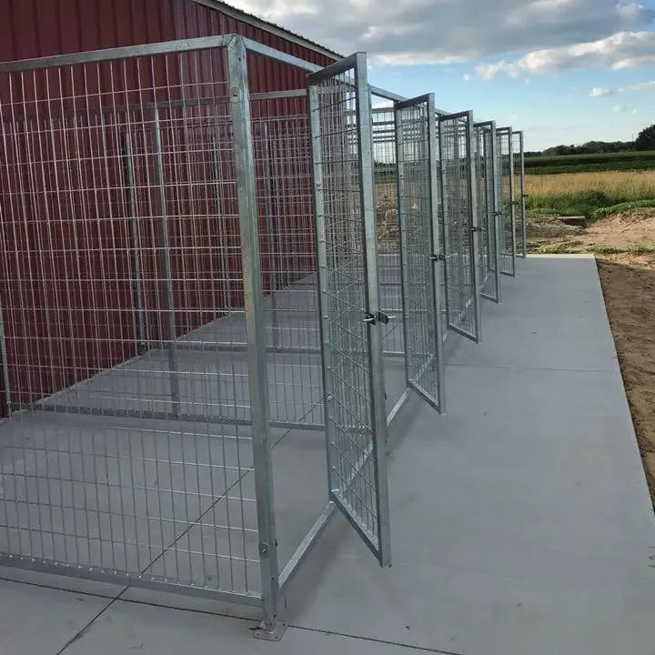 High Quality Large Dog Kennel Cage Steel Dog Kennel For Indoor And Outdoor Kennels