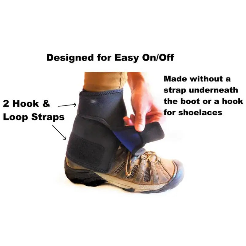 Leg Gaiters For Men Ankle Gaiters Waterproof Lower Legs Boot Protection Mud Snow Protection Foot Strap Multi-Purpose Lightweight
