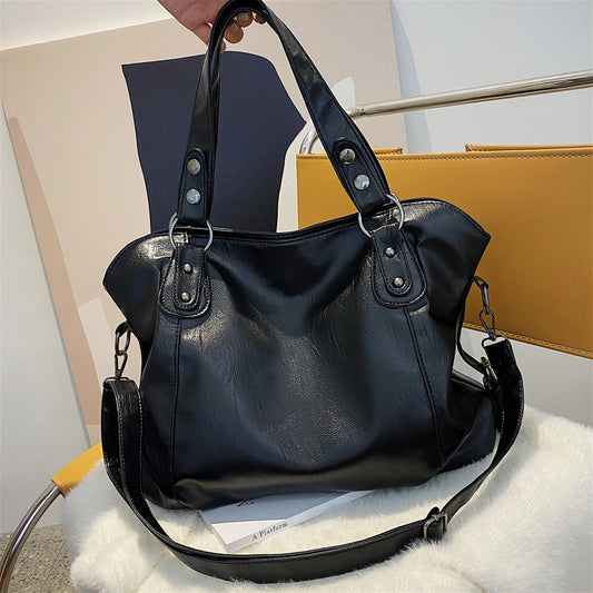 Large Totes Bag Women Shoulder Bags Large Capacity Crossbody Bags Leather Shoulder Side Tote Bag Female Shopper Handbags Wallet