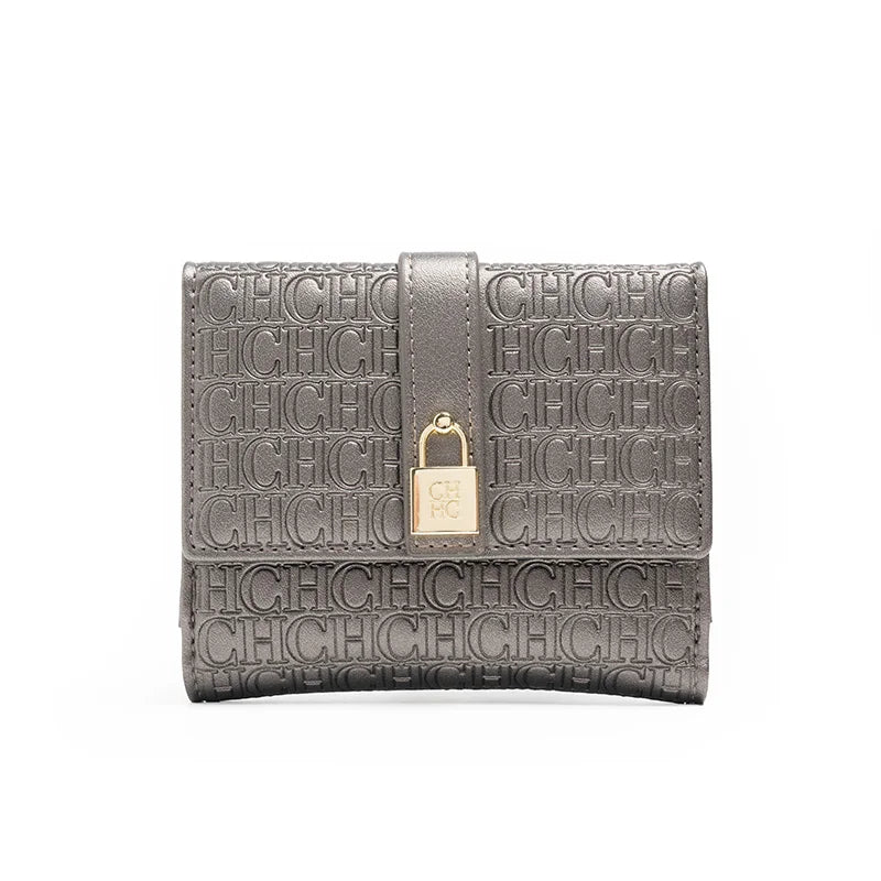 CH Premium Feeling Wallet High Quality Standard Wallet Ladies Temperament Style Fashion Versatile Letter Print Design Walle