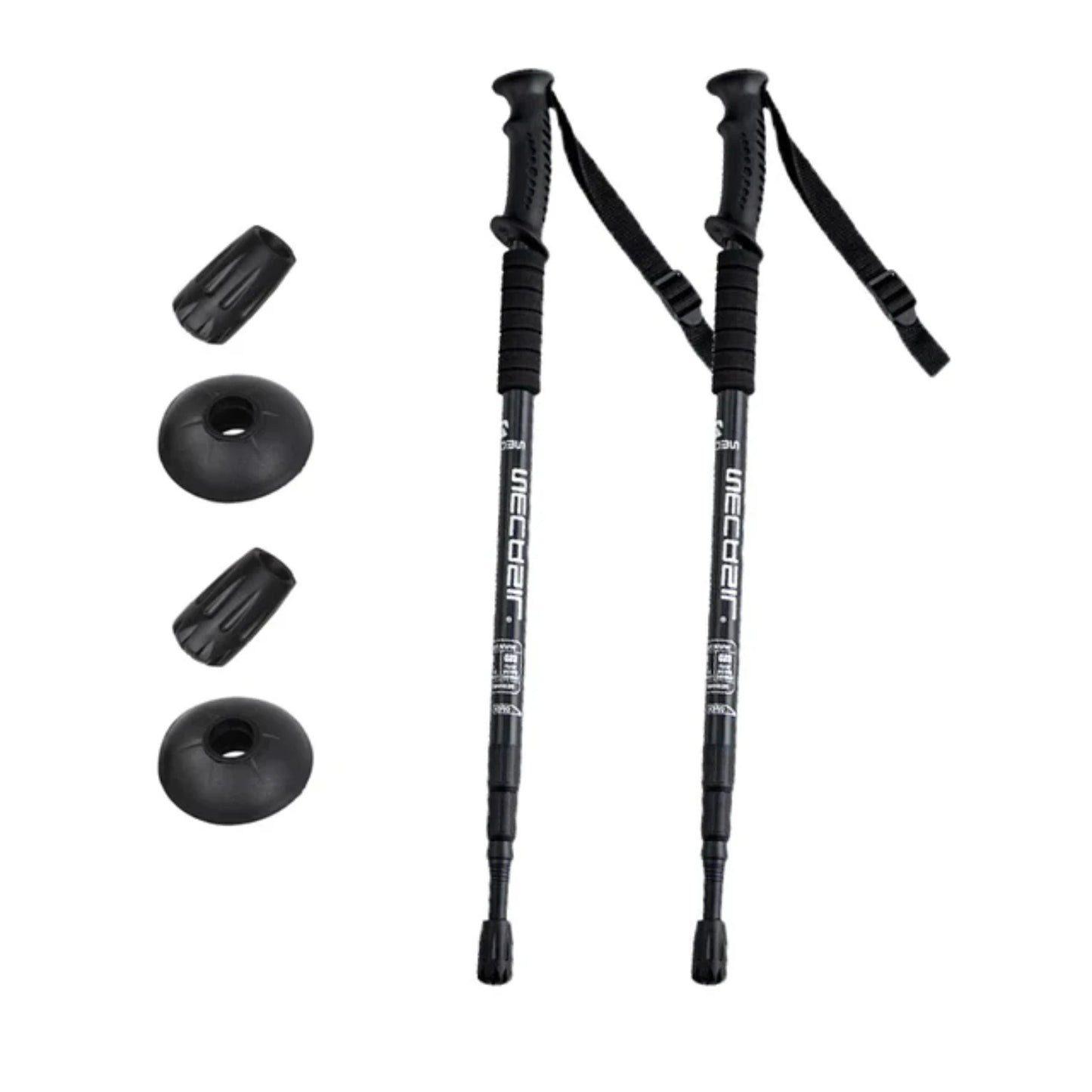 Ultralight Trekking Sticks Aluminium Alloy Adjustable  slip Nordic Walking Poles Adult Hiking Canes Telescopic Alpenstocks