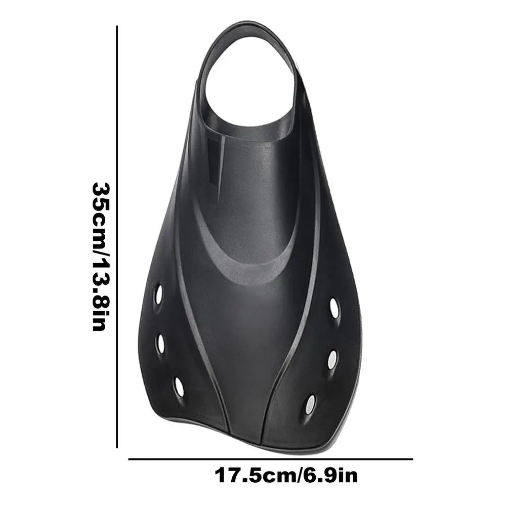 Portable Diving Fins Short Swimming Fins Flippers Snorkeling Fins Scuba Diving Flippers Swimming Training For Swimming equipment