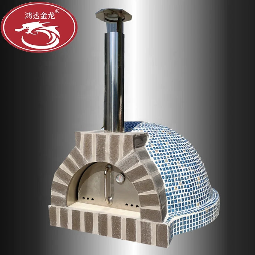 Outdoor Brick Built-in Ovens Wood Oven Pizza Woodfire Pizza Oven For Sale
