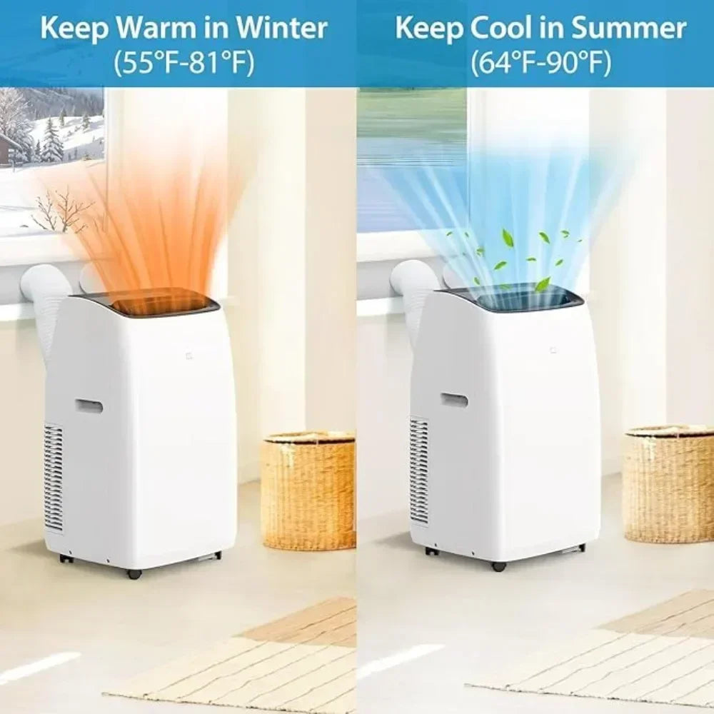 Portable Air Conditioner Smart Inverter AC Units with Remote &  24 Hrs Timer Air Conditioner