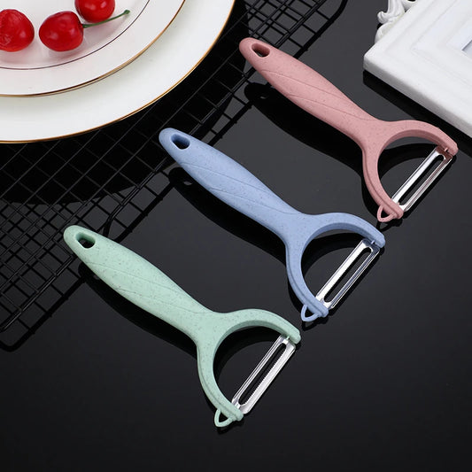 New Stainless Steel Vegetable Peeler Household Multi-function Potato Carrot Slicer Cutter Chopper Fruit Kitchen Tool