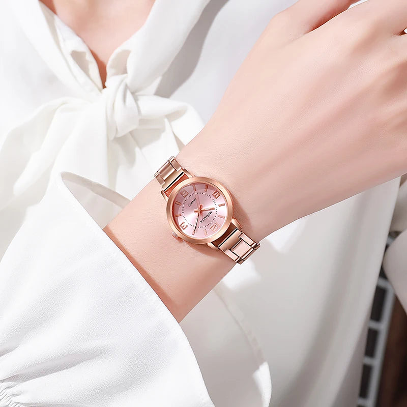Casual Quartz Watch Women Stainless Steel Wristwatch Popular Top Brand relogios feminino reloj de mujer 시계 명품 luxe femme Saat