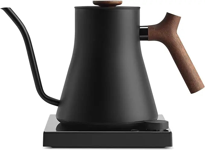 Fellow Stagg EKG Pro Studio Electric Gooseneck Kettle - Pour-Over Coffee and Tea Pot, Stainless Steel, Quick Heating