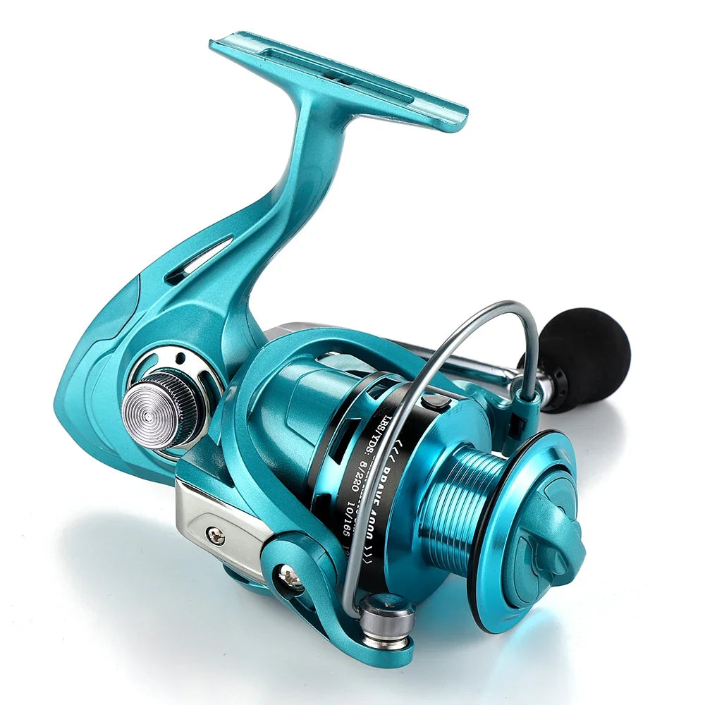 1000/2000/3000/4000/5000/6000/7000 Spinning Reel,5.2:1 / 4.7:1, 8kg Drag System, Saltwater Freshwater Fishing Carrete De Pesca