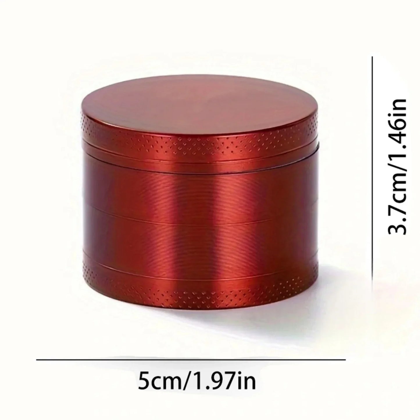 40/50mm Metal Herb Grinder Mill 4-Layers Spice Pepper Crusher Mortar Tobacco Herbal Raw Grinder Smoking Accessories Kitchen Tool