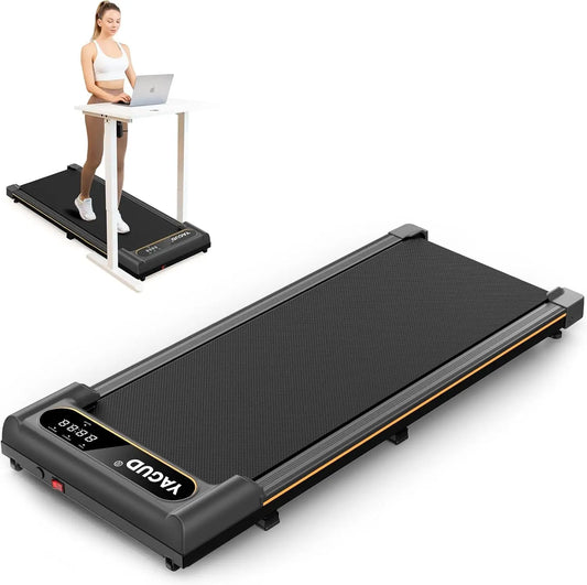 Walking Pad, Walking Pad Treadmill for Home Office, Portable Under Desk Treadmill with Remote Control and LED Display, Walking J