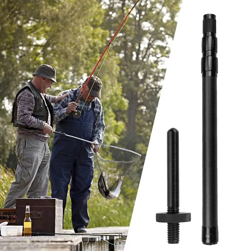 Telescoping Tarp Poles High Hardness Camping Tent Tarps Light Weight Portable Carbon Fiber Rods For Fishing Awning Outdoor
