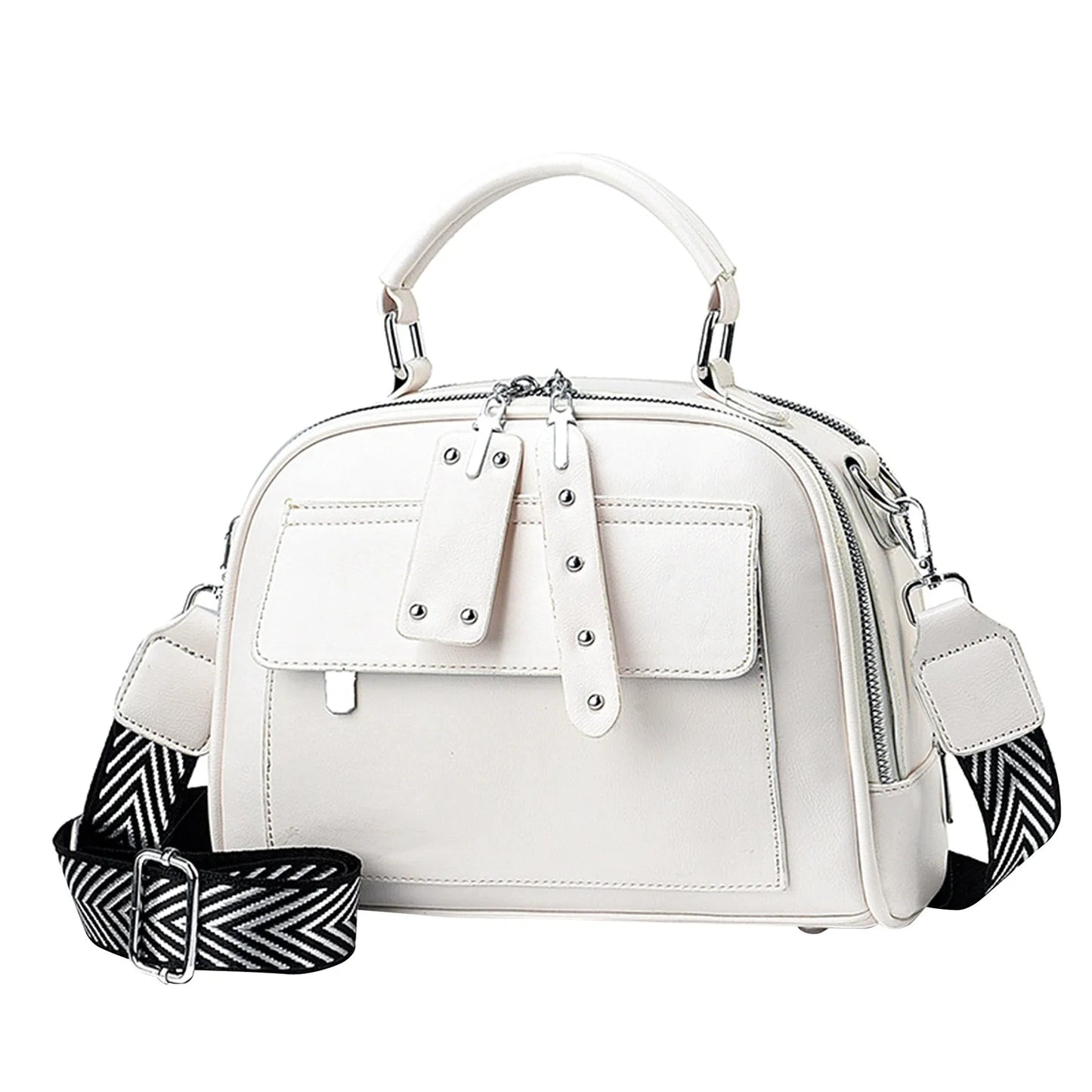 Retro Women's Handbag Crossbody Bags 2024 Korean Fashion Handbag Vintage Women's Shoulder Bag Mini Multi-function Pu Leather Bag