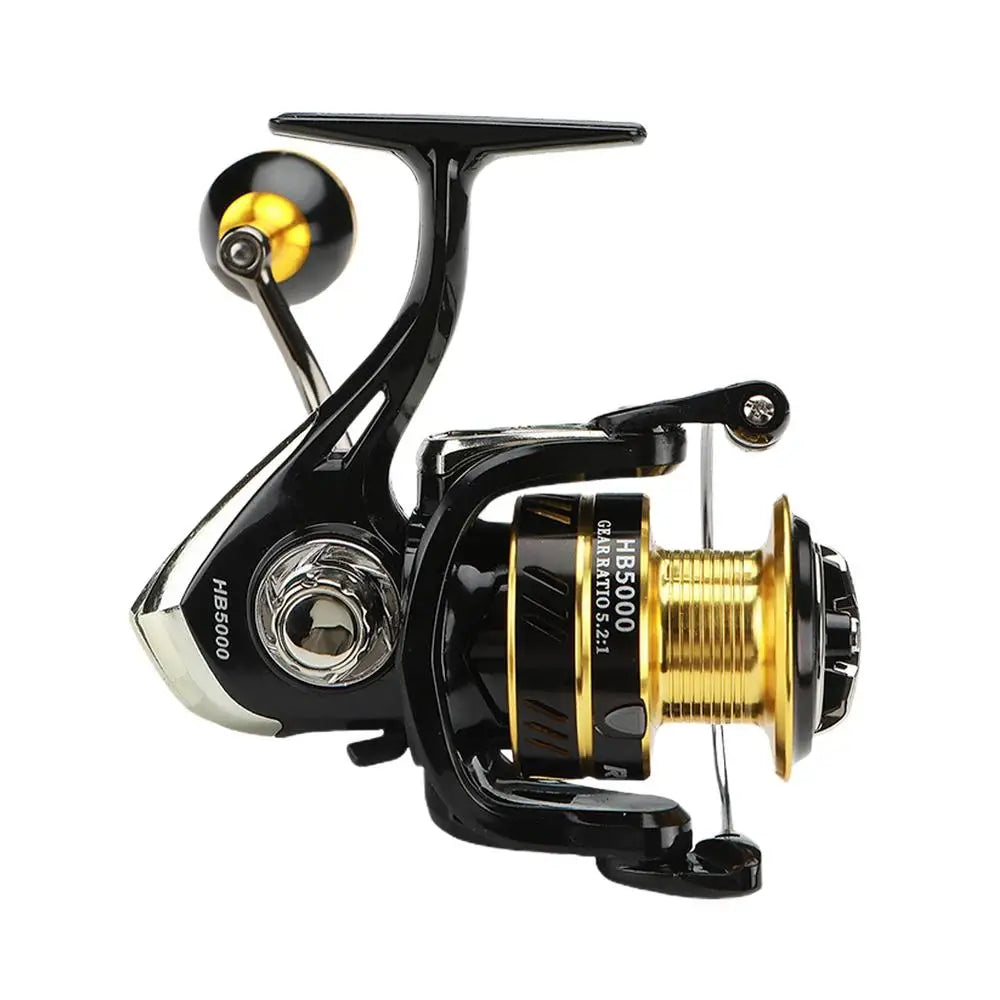 5:2:1 Speed Spinning Fishing Reel 2000-7000 Series Sea Rod Fishing Reel Lightweight Saltwater Sea Pole Wheel Fishing Supplies
