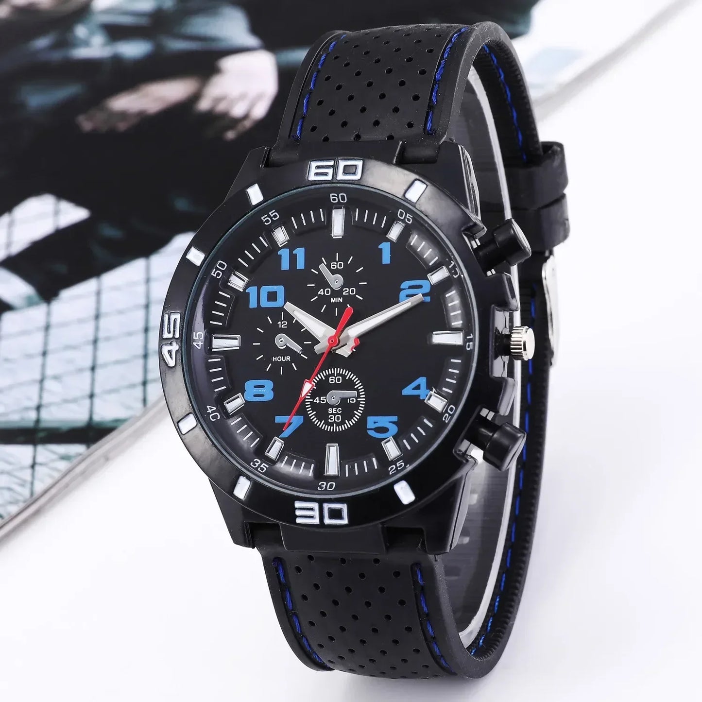 Quartz Men Watches Reloj Hombre Luxury Male Clock Sport Mens Watch Fashion Silicone Strap Student Wristwatches Gift relojes
