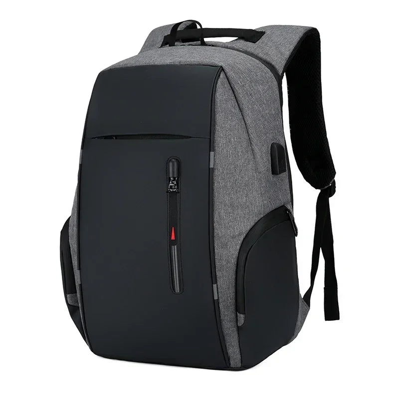 2024 Backpack Men USB Charging Waterproof 15.6 Inch Laptop Casual Oxford Male Business Bag Mochila Computer Notebook Backpacks