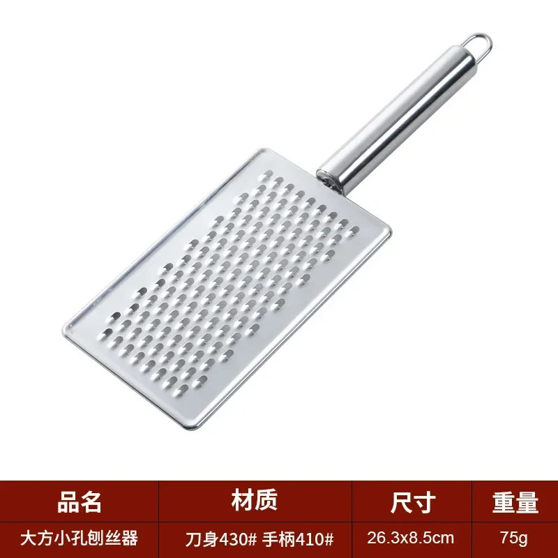 Multi-Purpose Cheese Lemon Grater for Fruit Vegetables Stainless Steel Potato Carrot Slicer Peeler Food Crusher Kitchen Gadgets