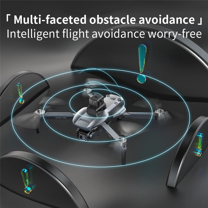 New XS019 Pro GPS Brushless RC Drone 4k EIS Camera Aerial UAV 540° Laser Obstacle Avoidance Foldable Quadcopter Dron Toys Gift