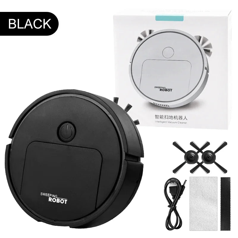 Mini Intelligent Sweeping Robot Suction Sweeper 3-in-1 Automatic Household Lazy Vacuum Cleaners Carpet Type Waxing Type Mopping