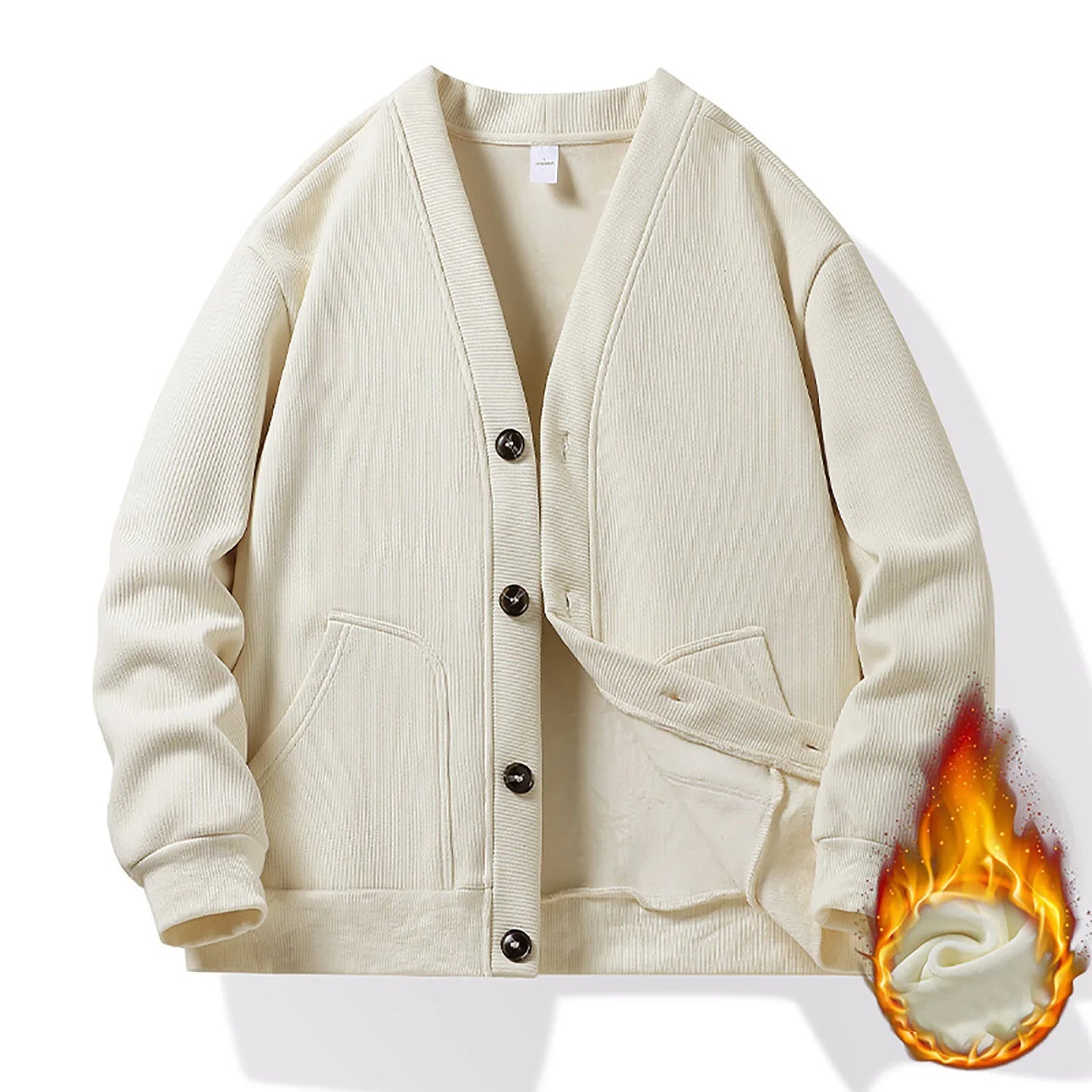 Fall Sweater For Men Male Autumn And Winter V Neck Cardigan Knitted Sweater Loose And Versatile Mens Classic Cardigan Sweaters