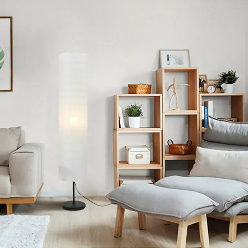 Nordic Floor Lamp Holmo Designer Paper Floor Lamp for Living Room Bedroom Home Luminaire Study Decor Lights E27 Standing Lamp