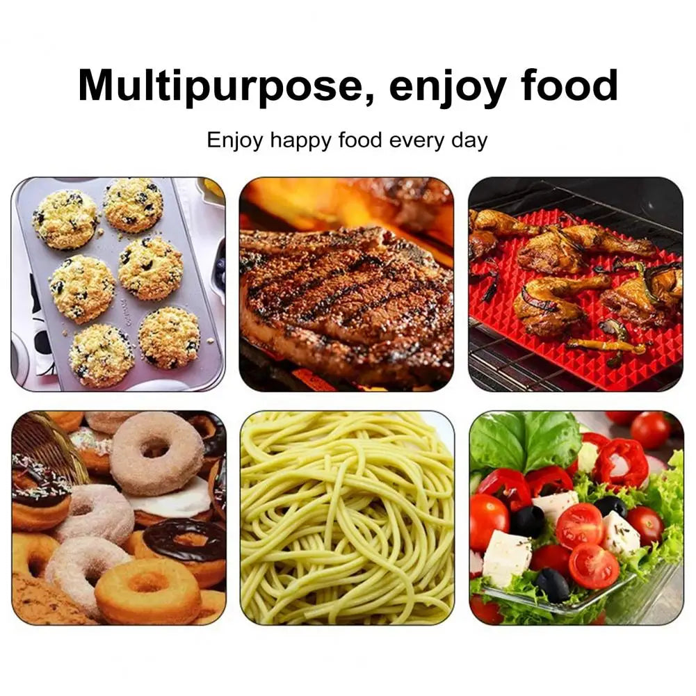 Non-stick Pan Tong Stainless Steel Food Tongs with Silicone Tip for Bbq Baking Non Stick Kitchen Clamp for Cooking Fish Steak