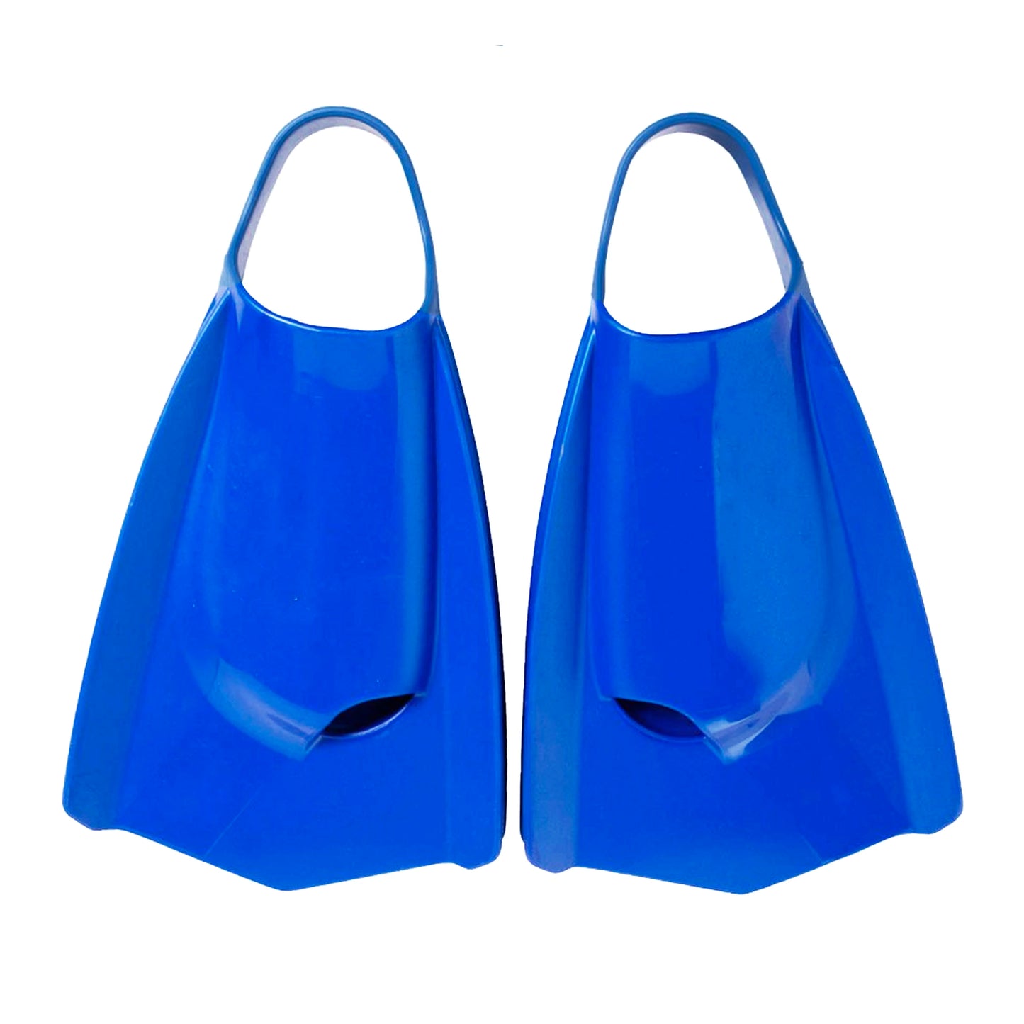 Unisex Adult Powerfin Professional Swim Training Fins Comfortable Silicone Short Blade Flippers Left-Right Design with Open Heel