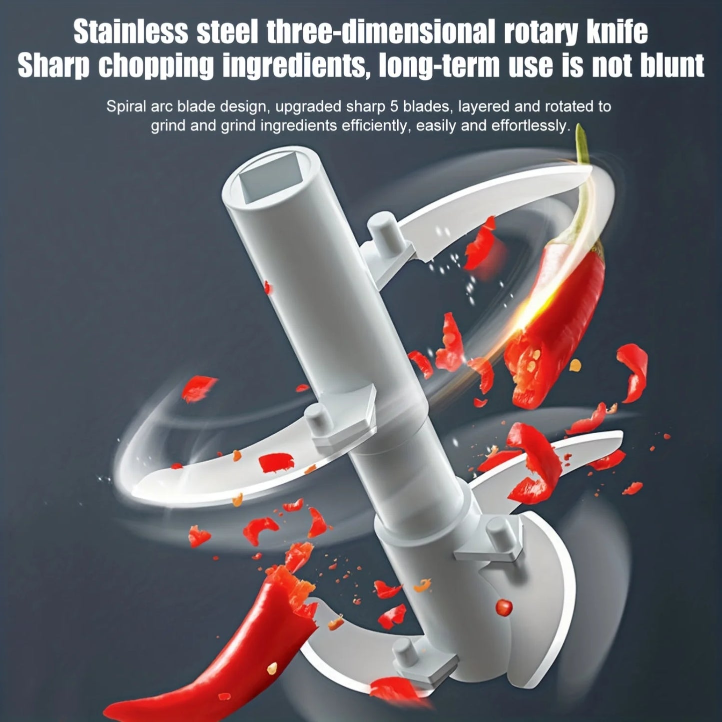 Handheld Garlic & Ginger Mincer - Durable, Manual, No-Electricity Press, Easy-Clean & Portable for Flavorful Cooking