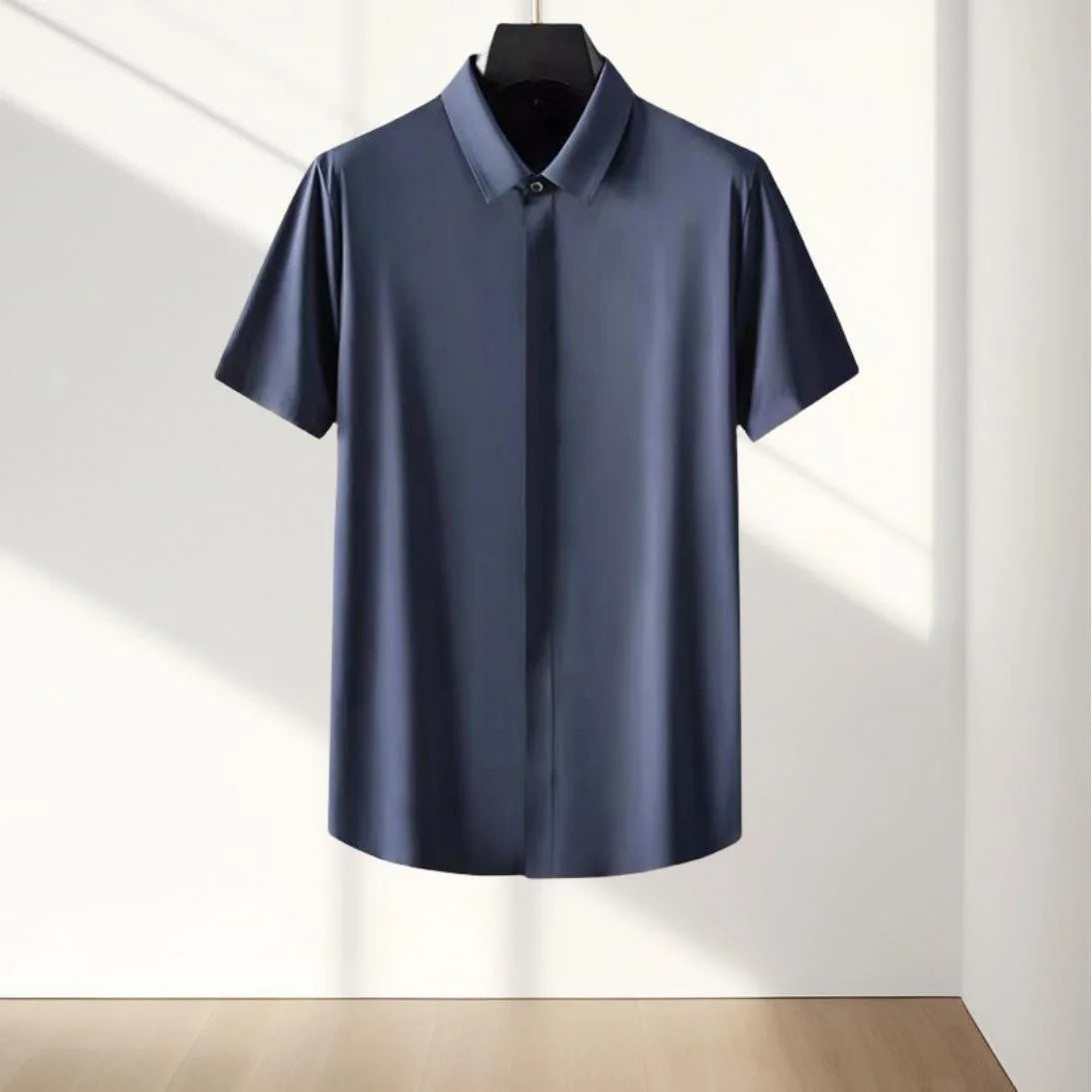 2024 Summer New Fashion Ice Silk Sports Suit Men's Casual Relaxed Comfortable Breathable High Quality Plus-Size Two-Piece Set