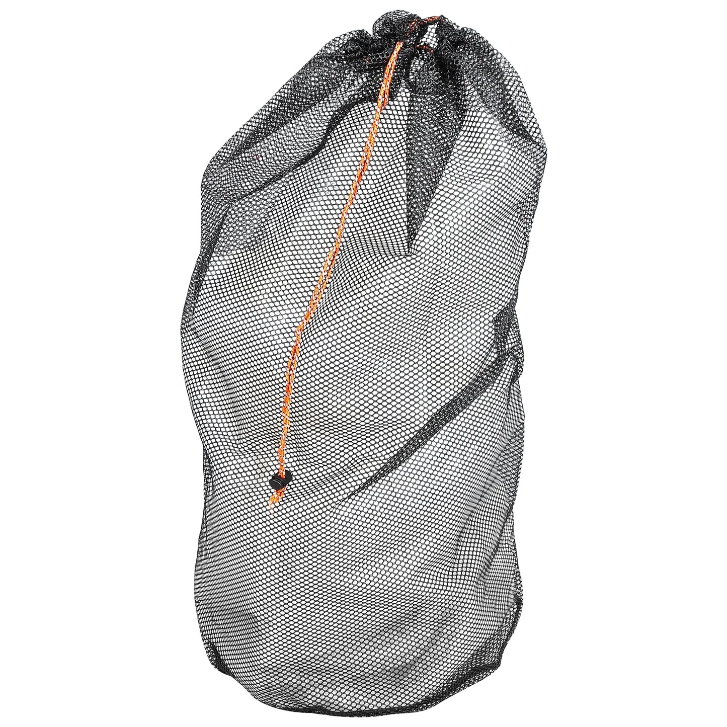 Outdoor Camping Sleeping Bag Storage Sack Travel Stuff Sacks Backpack Drawstring for Backpacking Hexagonal Mesh Cloth