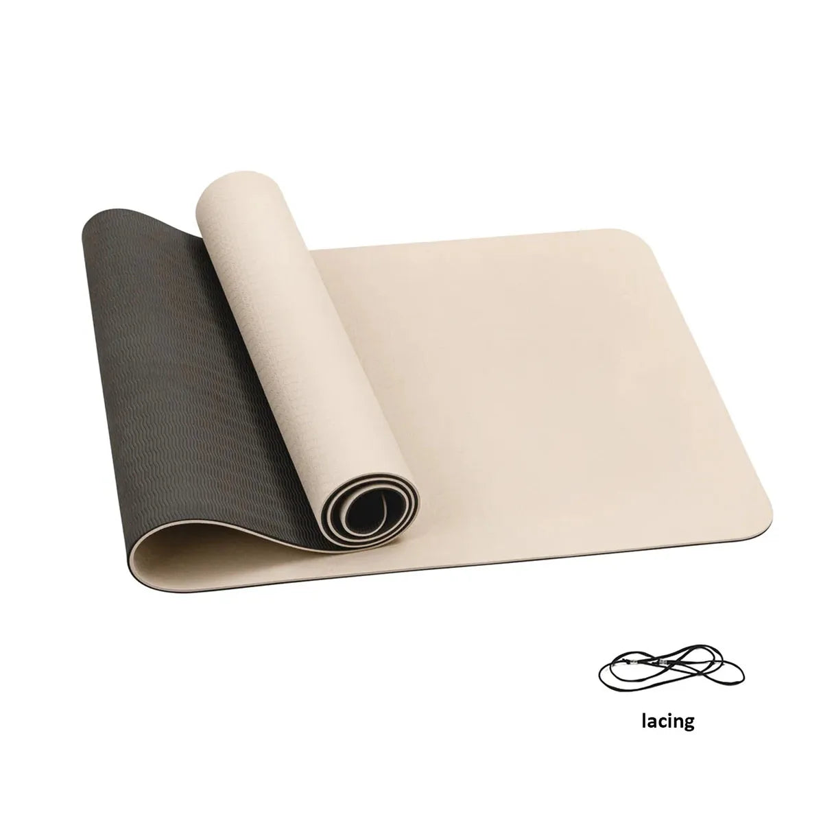 Women's yoga mat non-slip environmental fitness mat Pilates professional TPE yoga mat exercise mat