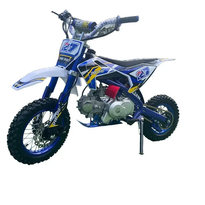 125CC Small Off-road Motorcycle Two-wheeled Adult High Race Mountain Off-road Motorcycle Fuel Field Motorcycle