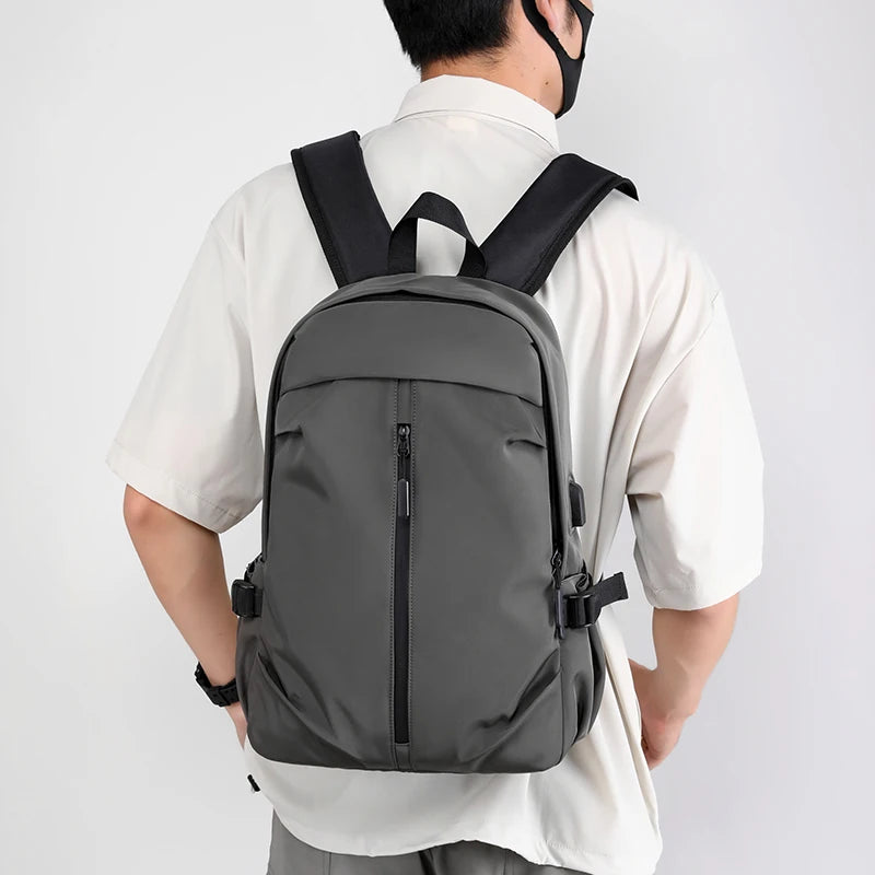 large capacity Men's Backpack 15.6 inch laptop Knapsack School Bag Boys Male  Outdoor Travel Shoulder Bag Nylon Youth Sports Bag