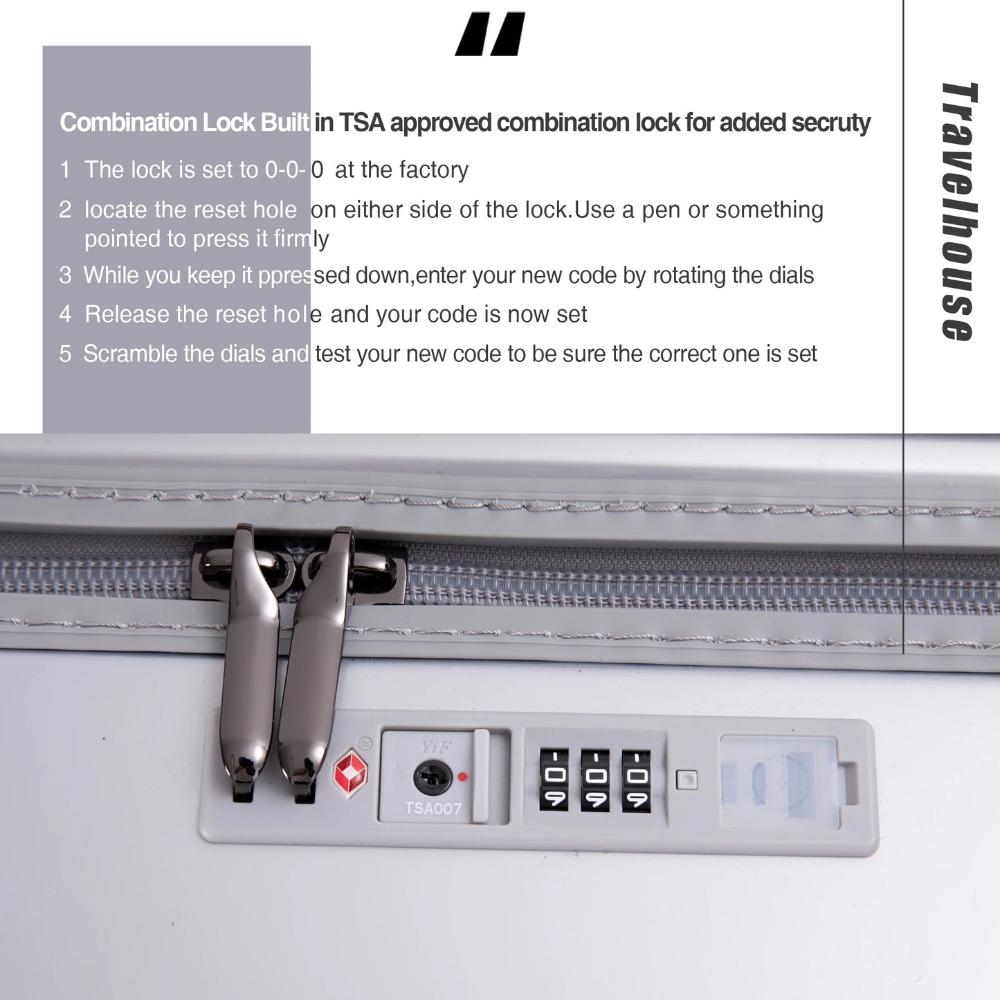 Hardshell 28 Inche Luggage with Spinner Wheels,Large Suitcase with TSA lock and USB Port,Luggage set with Leather Handle